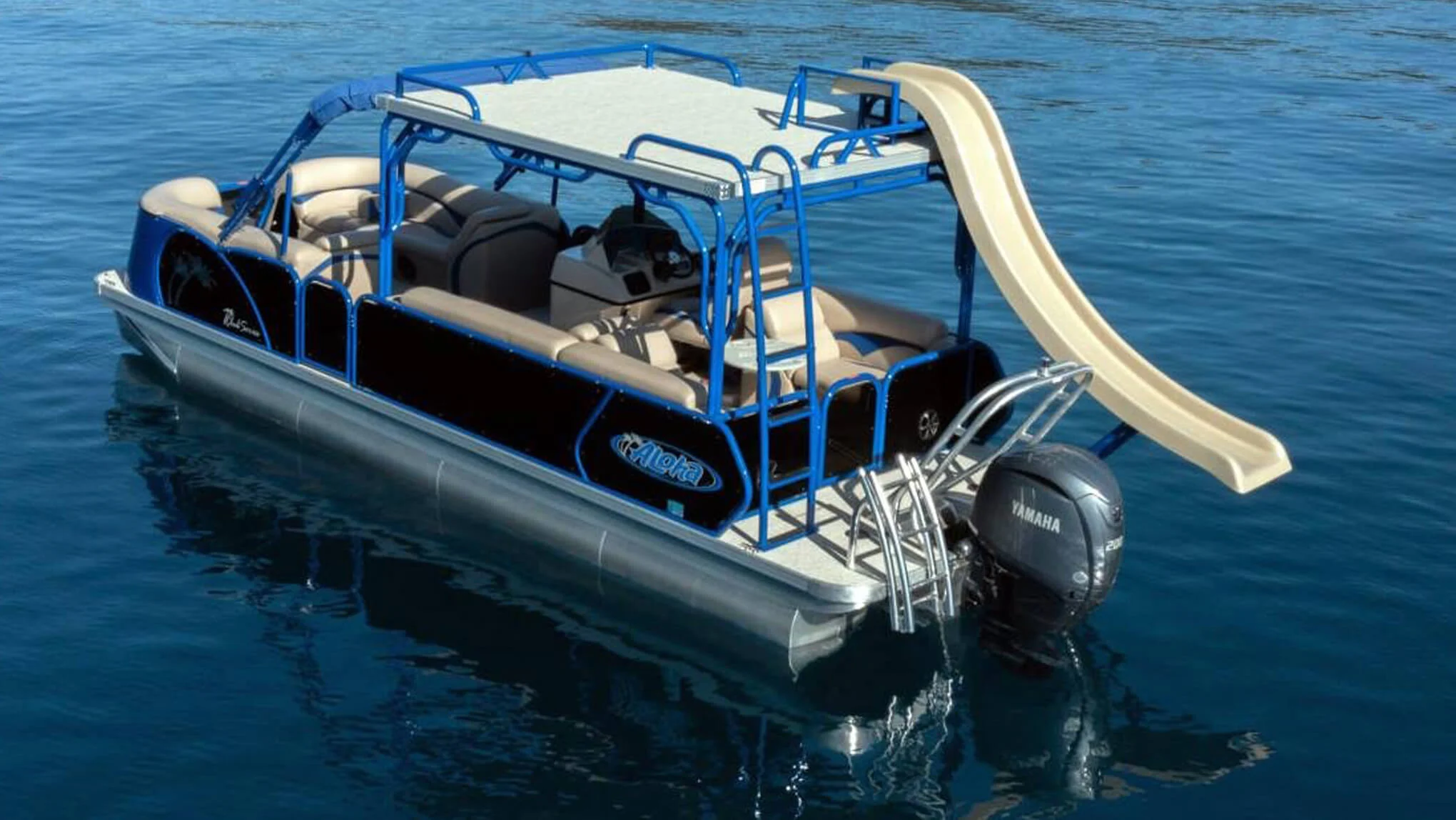 Pontoon Boat Lake Tahoe