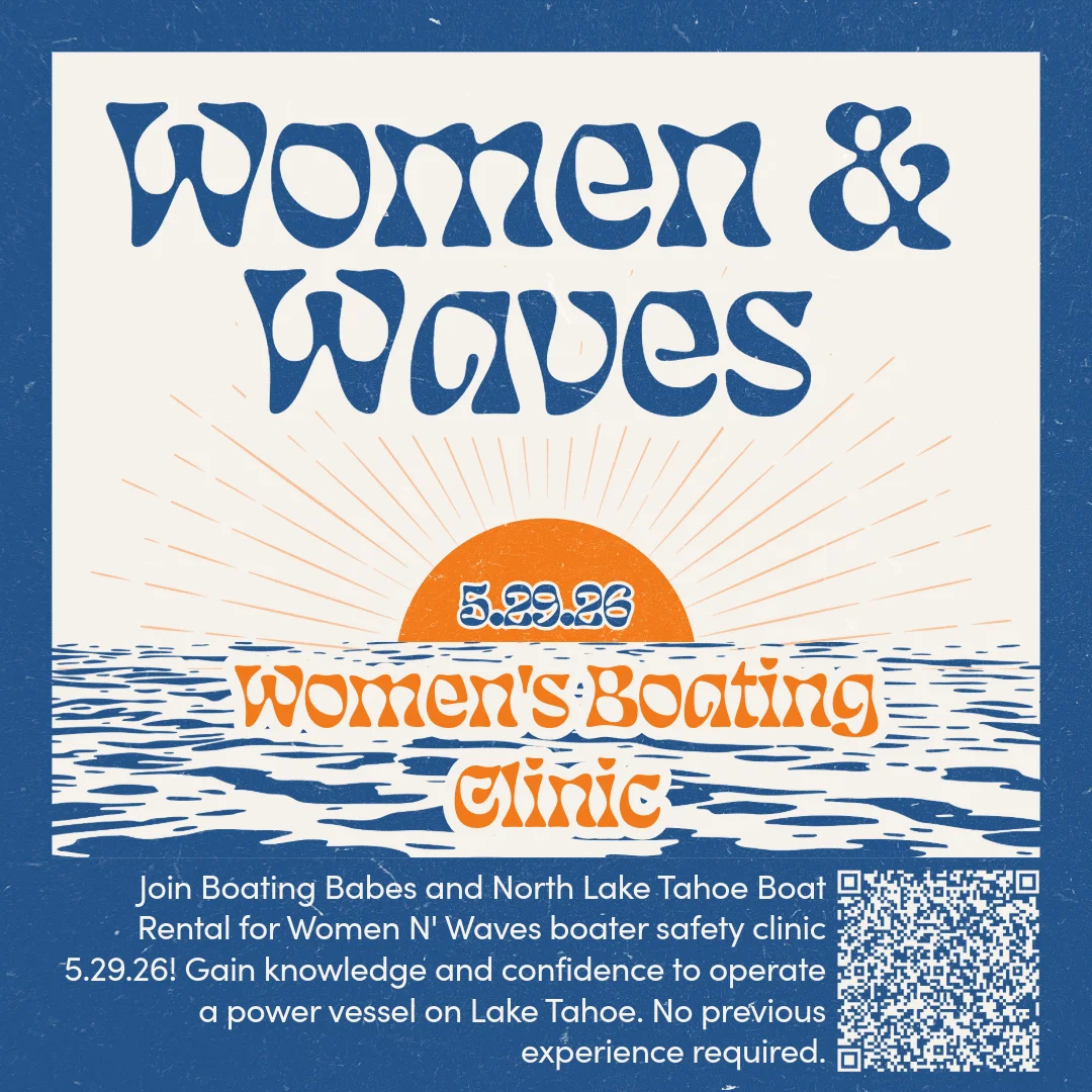 North Lake Tahoe Boat Rental Events Women & Waves 4.0